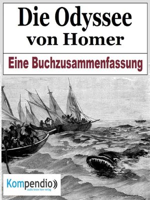 cover image of Die Odyssee von Homer